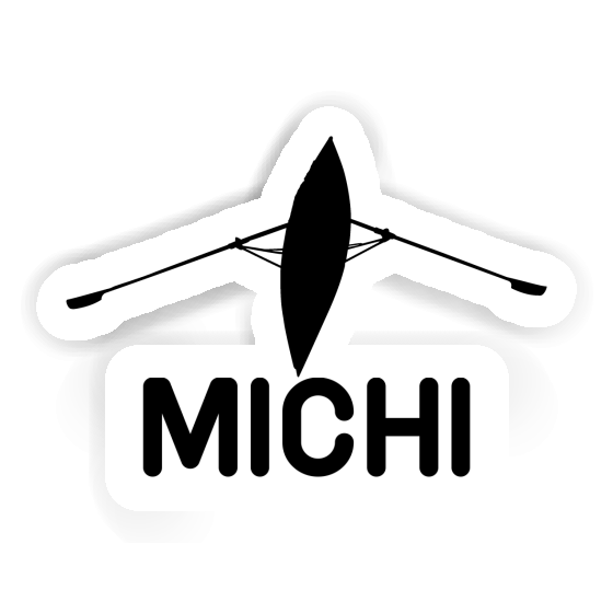Ruderboot Aufkleber Michi Ruderboot Aufkleber Michi Image