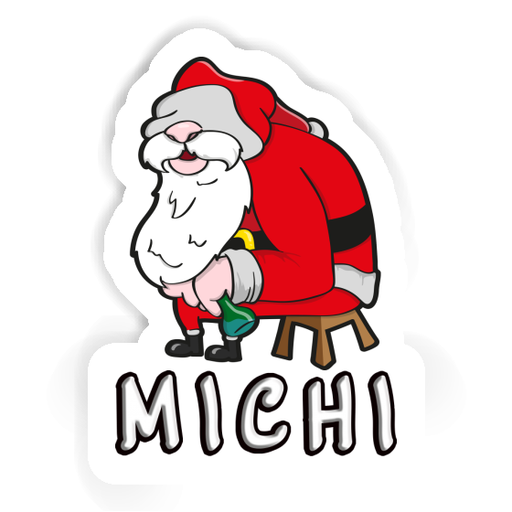 Santa Claus Sticker Michi Notebook Santa Claus Sticker Michi Gift package Image