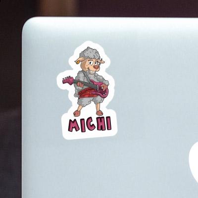 Sticker Michi Rockergirl Laptop Image