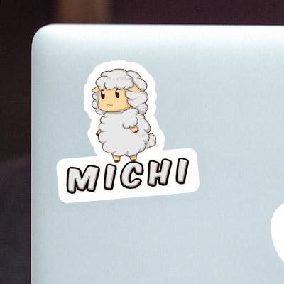 Sticker Sheep Michi Laptop Image