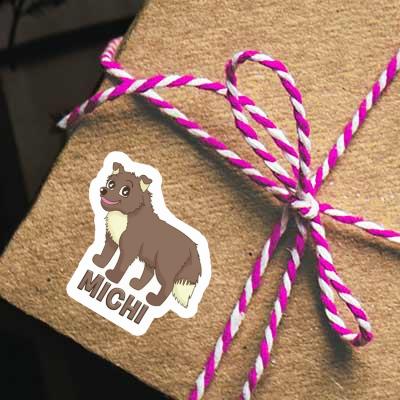 Michi Sticker Hirtenhund Laptop Image