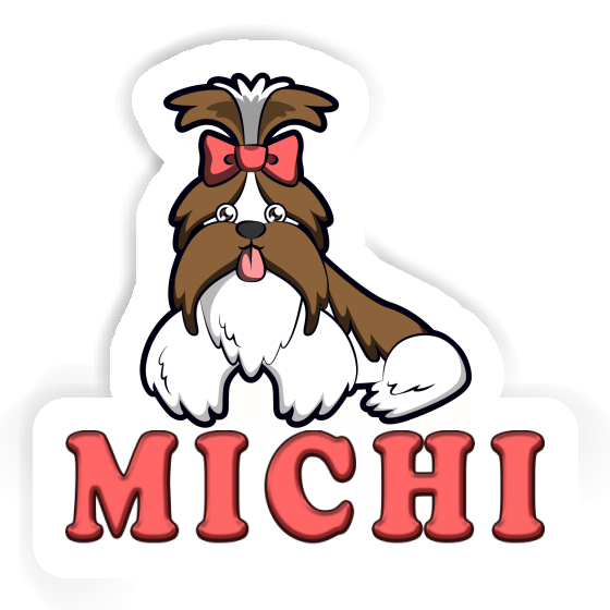 Autocollant Michi Shih Tzu Laptop Image