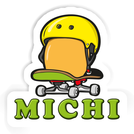 Sticker Michi Skateboard-Ei Gift package Image
