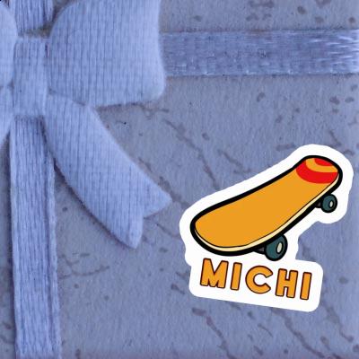 Michi Aufkleber Skateboard Gift package Image