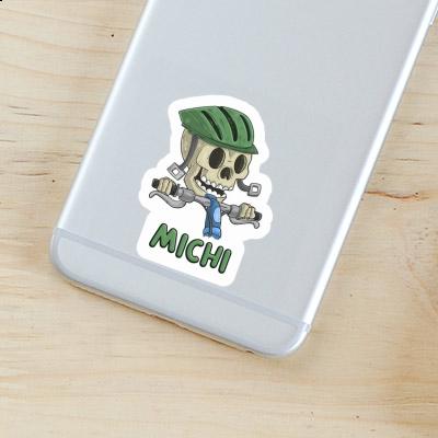 Aufkleber Mountainbiker Michi Notebook Image