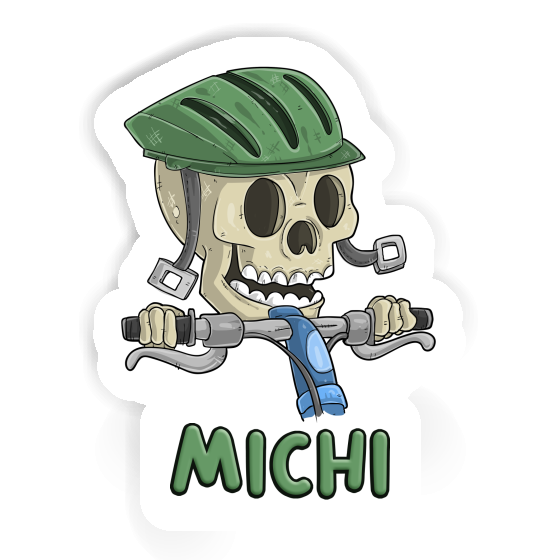 Aufkleber Mountainbiker Michi Image