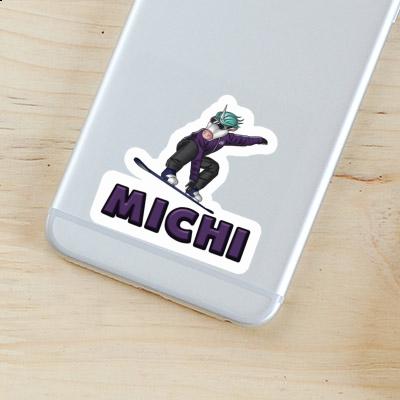 Autocollant Snowboardeuse Michi Gift package Image