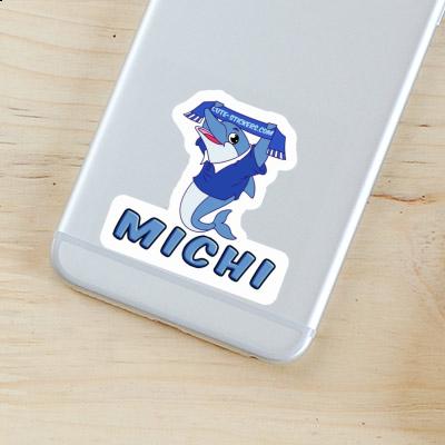 Delfin Sticker Michi Notebook Image