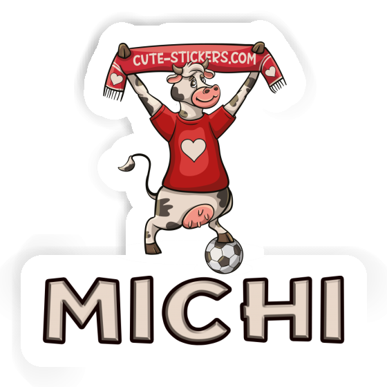 Aufkleber Kuh Michi Notebook Aufkleber Kuh Michi Gift package Image