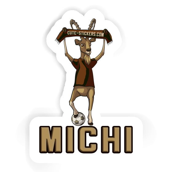 Bouquetin Autocollant Michi Laptop Image