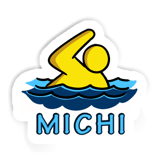 Sticker Michi Schwimmer Notebook Sticker Michi Schwimmer Gift package Image