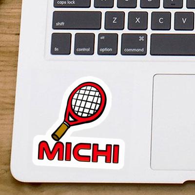Sticker Racket Michi Laptop Image