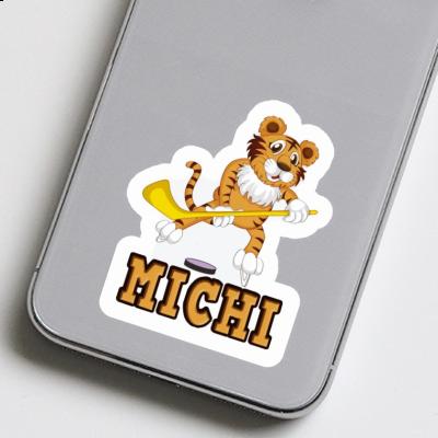 Michi Sticker Hockey Player Gift package Image