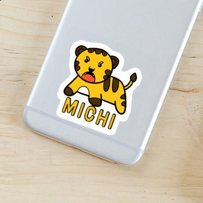 Baby-Tiger Aufkleber Michi Gift package Image