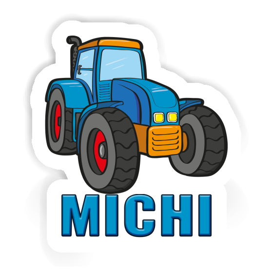 Aufkleber Michi Traktor Image