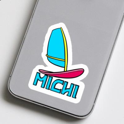 Planche de windsurf Autocollant Michi Notebook Planche de windsurf Autocollant Michi Notebook Image