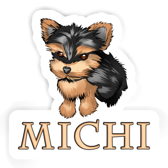 Autocollant Michi Terrier Gift package Image