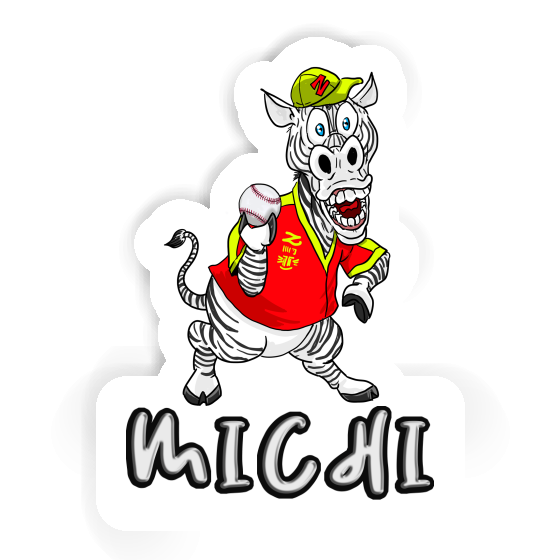 Sticker Zebra Michi Gift package Image