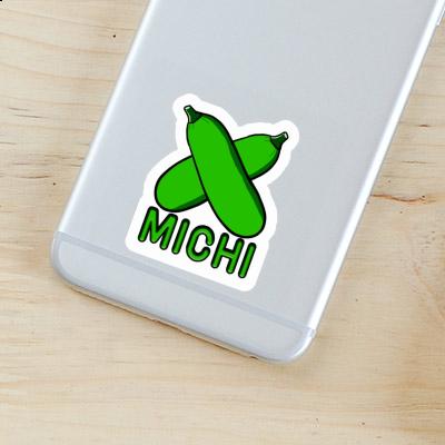 Sticker Michi Zucchini Laptop Image
