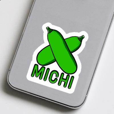 Zucchini Aufkleber Michi Notebook Image