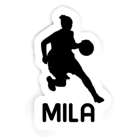 Mila Sticker Basketball Player Image