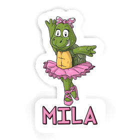 Sticker Ballerina Mila Image