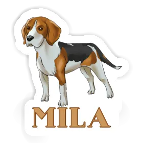 Mila Sticker Beagle Image