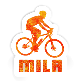 Mila Sticker Biker Image