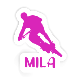 Mila Sticker Biker Image