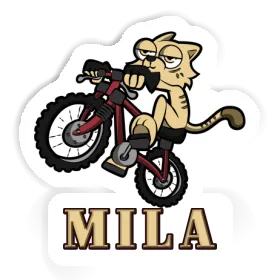 Sticker Bicycle Mila Image