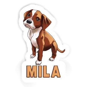 Sticker Mila Boxer Image