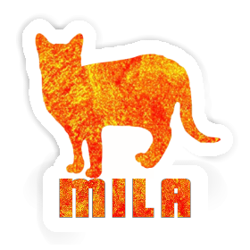 Sticker Mila Cat Image