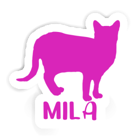 Sticker Mila Cat Image