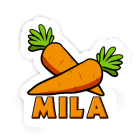 Mila Autocollant Carotte Image