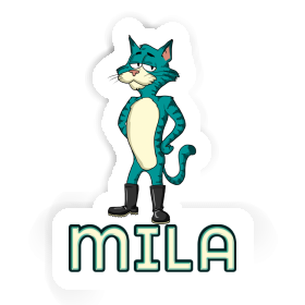 Cat Sticker Mila Image