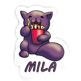 Cat Sticker Mila Image