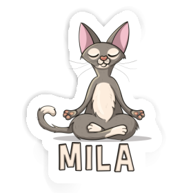 Sticker Mila Yoga Image