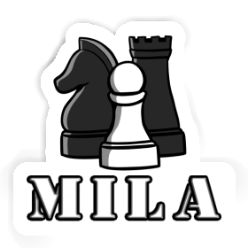 Sticker Chessman Mila Image