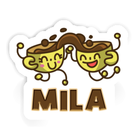 Mila Autocollant Kaffee Image