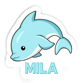 Dolphin Sticker Mila Image