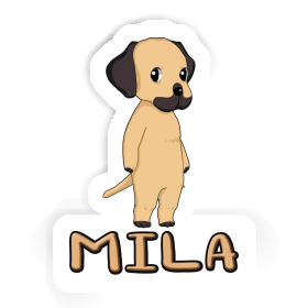 Mila Autocollant Rhodesian Ridgeback Image