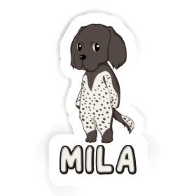 Mila Sticker Small Munsterlander Image