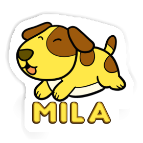 Autocollant Chien Mila Image