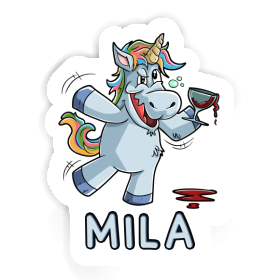 Unicorn Sticker Mila Image