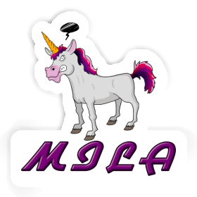 Sticker Mila Unicorn Image