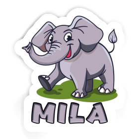 Elephant Sticker Mila Image