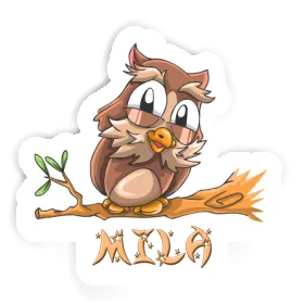 Sticker Mila Owl Image