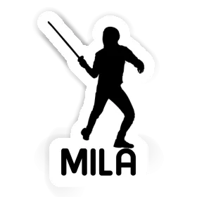 Sticker Mila Fencer Image