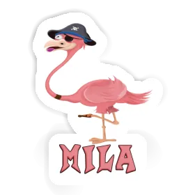 Sticker Flamingo Mila Image