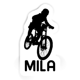 Sticker Mila Freeride Biker Image